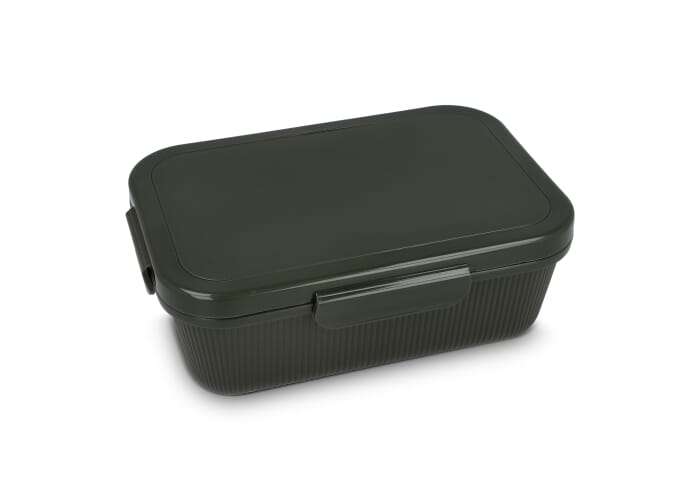 Boîte à lunch personnalisée fermeture sécurisée Tina Vert foncé